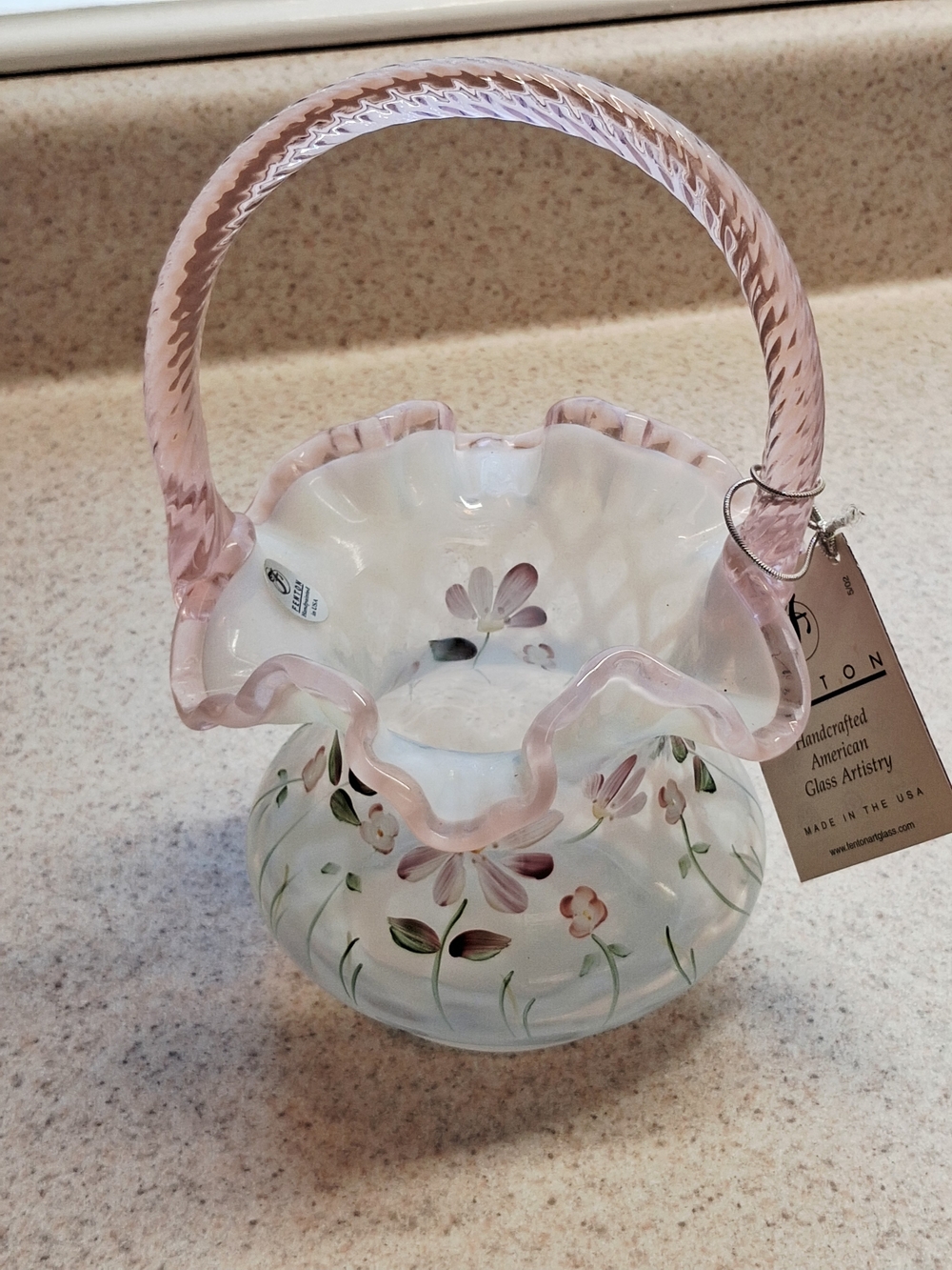 Fenton Diamond Lattice Optic 8" Basket